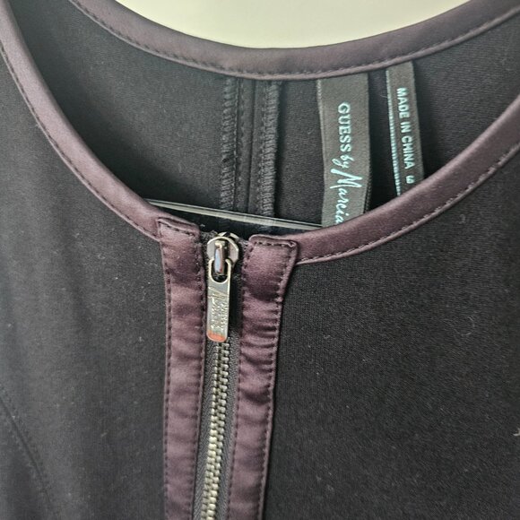 Guess by Marciano Black Sporty Neoprene Dual-Zipper Back - Picture 5 of 9